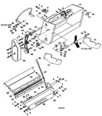 Hayter 16-42 Ride On Tractor - H1642 - Powered Grass Collector `96-`97