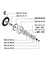 Husqvarna 16ELECTRIC - 1999-Current - Clutch