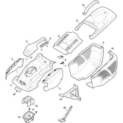 16E - 2012-2020 - 294420067/AT2 - Atco Rotary Mower Grasscatcher Diagram
