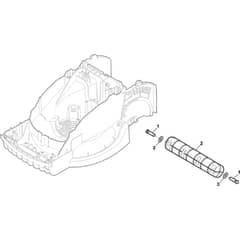 16E - 2012-2020 - 294420067/AT2 - Atco Rotary Mower Roller Diagram