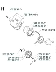 Husqvarna 16H - Air Filter