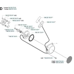Husqvarna 170 BF - 20061000001-20084000000 Starter