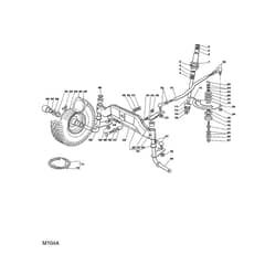 1740H - 2003 - 13-2654-13 - Mountfield Ride On Mower Steering Diagram