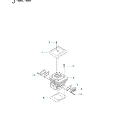 Husqvarna 180 BF - 20084000001-Current Cylinder