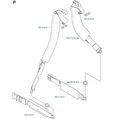 Husqvarna 180 BT - 20080500001-20084000000 Harness