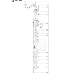 Husqvarna 180 BT - 20084000001-Current Carburetor Details