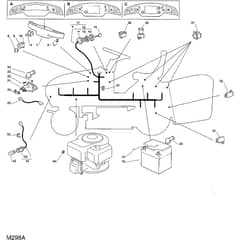 1840H - 2007 - 13-2681-12 - Mountfield Ride On Mower Electric Equipment Diagram