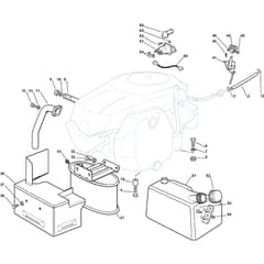 1840H - 2007 - 299931883/MO7 - Mountfield Ride On Mower Engine Diagram