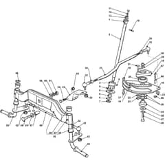 1840H - 2011-2013 - 2T0950283/M11 - Mountfield Ride On Mower Steering Diagram