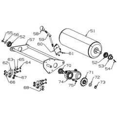 Masport 18 - 457941 - Sept 2008 7153214 - Roller Assembly