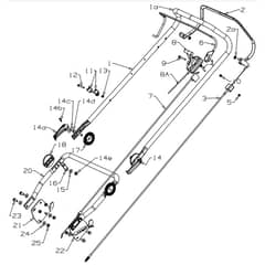Masport 18 - 457945 - Sept 2011 7494435 - Handle Assembly