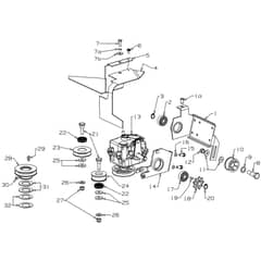 Masport 18 - 457958 - Sept 2018 8307508 - Gearbox Assembly