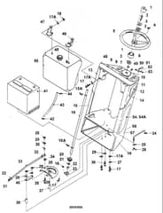 Hayter 18-42 Ride On Tractor - H1842 - Console Assy