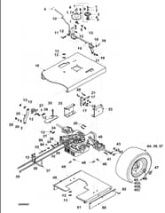 Hayter 18-42 Ride On Tractor - H1842 - Peerless Hyd. Tran. Assy