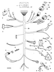 Hayter 18-42 Ride On Tractor - HY1842 - Wiring Loom