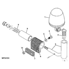 John Deere 1905 - PC9386 - Beacon Light - ST501213