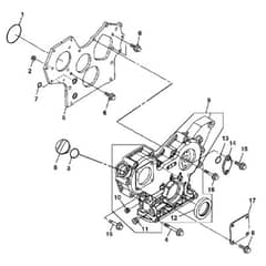 John Deere 1905 - PC9386 - Gearcase - ST501721
