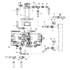 John Deere 1905 - PC9386 - Hydraulic Lines (195124 - ) - ST501762