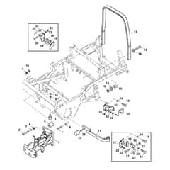 John Deere 1905 - PC9386 - Frame - ST501771