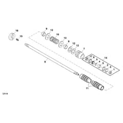 John Deere 1905 - PC9386 - Grooved Rollers - ST501803