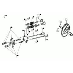 195 S - Bertolini Tiller Valve Diagram