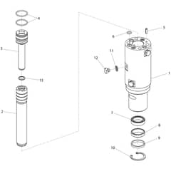 Belle 20-18 PAN - Cylinder Assembly