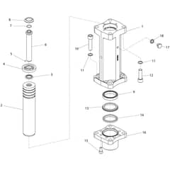 Belle 20-25 PAN - Cylinder Assembly