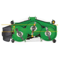 John Deere 2025R (-HH100000) Mower Deck - 54 Inch - Quick Reference Guide