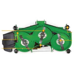 John Deere 2025R (-HH100000) Mower Deck - 62 Inch - Quick Reference Guide