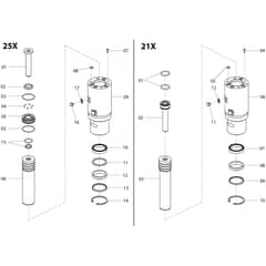 Belle 20-25X - Cylinder Assembly