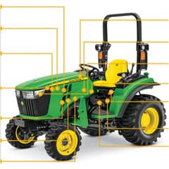 John Deere 2032R Compact Tractor - Quick Reference Guide