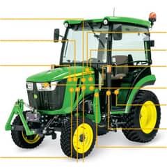 John Deere 2036R (GH200001- ) Compact Tractor - Quick Reference Guide