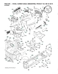 Husqvarna 2042Ls - Chassis & Frame