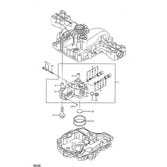 2048H - 2002 - 13-2655-12 - Mountfield Ride On Mower Center Case Diagram