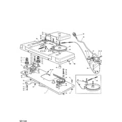 2048H - 2004 - 13-2655-14 - Mountfield Ride On Mower Deck Engagement Diagram