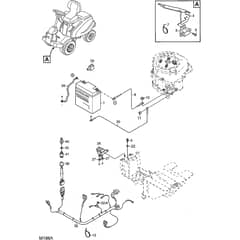 2105M - 2007 - 13-2715-97 - Mountfield Front Mower Electric Equipment Diagram