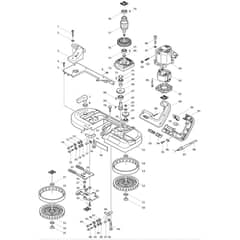 Makita 2106 - Portable Band Saw - Power Tool 01 Diagram