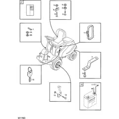 2135H - 2009 - 13-2716-99 - Mountfield Front Mower Assembly Parts Diagram