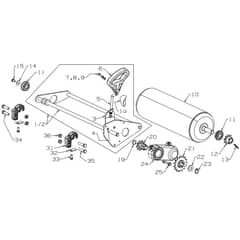 Masport 21 - 457944 - Oct 2009 7264646 - Roller Assembly