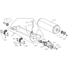 Masport 21 - 457951 - Oct 2015 > 7974000 - Roller Assembly