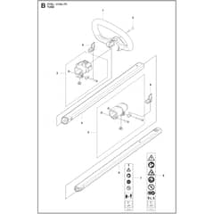 Husqvarna 215iL - 970536001 - Tube