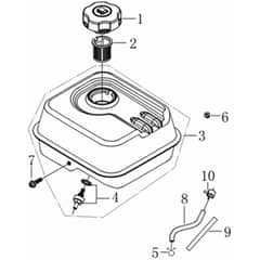 218 - Bertolini Tiller Tank Diagram