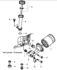 Hayter 21 Inch Heavy Duty - 455E (455E290000001 - 455E290999999) - Lubrication Equipment Assembly