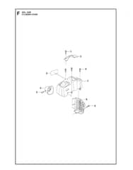 Husqvarna 223L - Cylinder Cover