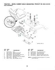 Husqvarna 2246Ls - Seat