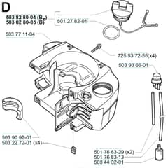 Husqvarna 225 B - 2001-Current - Crankcase