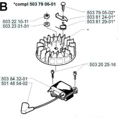 Husqvarna 225 B - 2001-Current - Ignition System