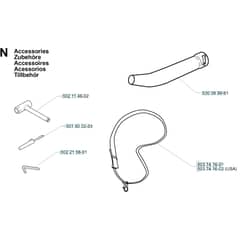 Husqvarna 225 B - X-SERIES 2001-Current - Accessories