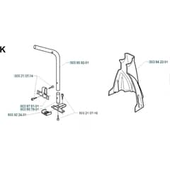 Husqvarna 225 B - X-SERIES 2001-Current - Handle