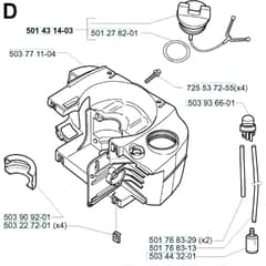 Husqvarna 225 HBV - 2000-Current - Crankcase